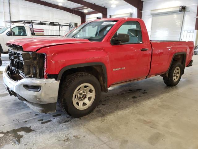 1GTN1LEH6JZ257020 - 2018 GMC SIERRA C1500 RED photo 1