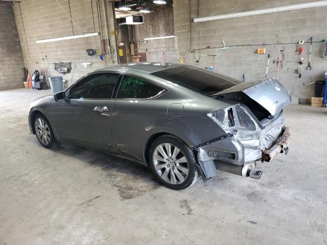 1HGCS22888A010742 - 2008 HONDA ACCORD EXL GRAY photo 2