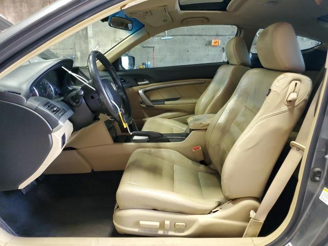 1HGCS22888A010742 - 2008 HONDA ACCORD EXL GRAY photo 7