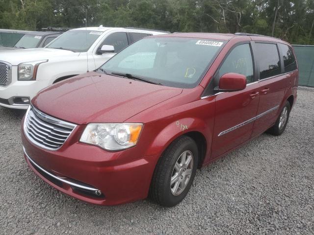 2C4RC1BG0DR657567 - 2013 CHRYSLER TOWN & COU TOURING 红色 照片 1