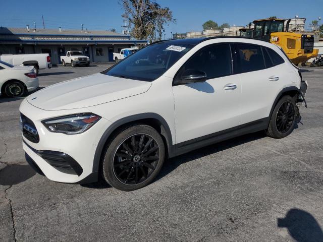 W1N4N4HB0MJ197244 - 2021 MERCEDES-BENZ GLA 250 4MATIC WHITE photo 1