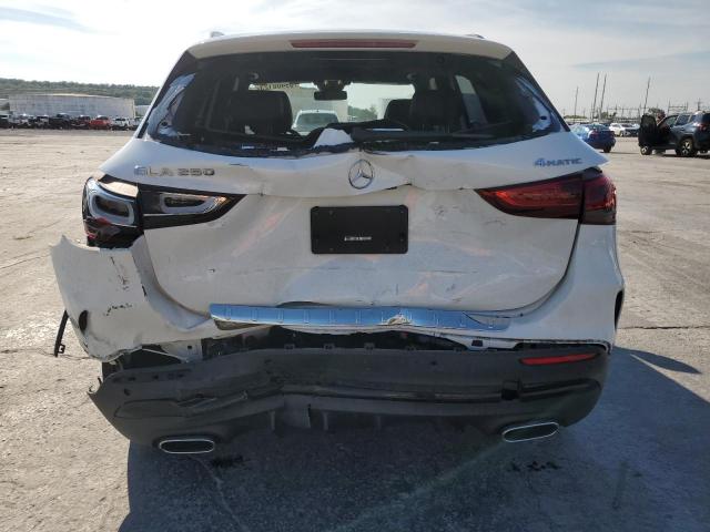 W1N4N4HB0MJ197244 - 2021 MERCEDES-BENZ GLA 250 4MATIC WHITE photo 6