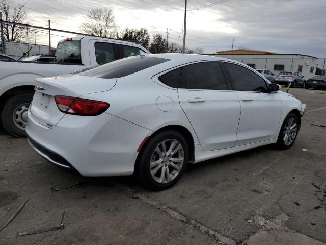 1C3CCCAB4FN690535 - 2015 CHRYSLER 200 LIMITED WHITE photo 3