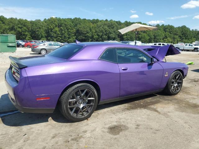2C3CDZFJ5KH671673 - 2019 DODGE CHALLENGER R/T SCAT PACK PURPLE photo 3