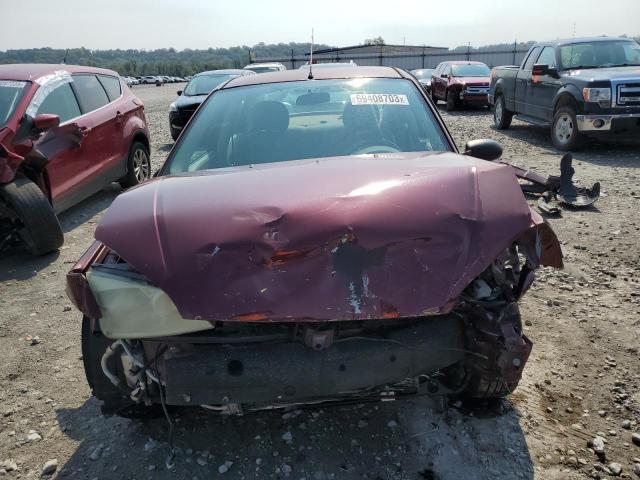 1FAFP34N56W137704 - 2006 FORD FOCUS ZX4 BURGUNDY photo 5