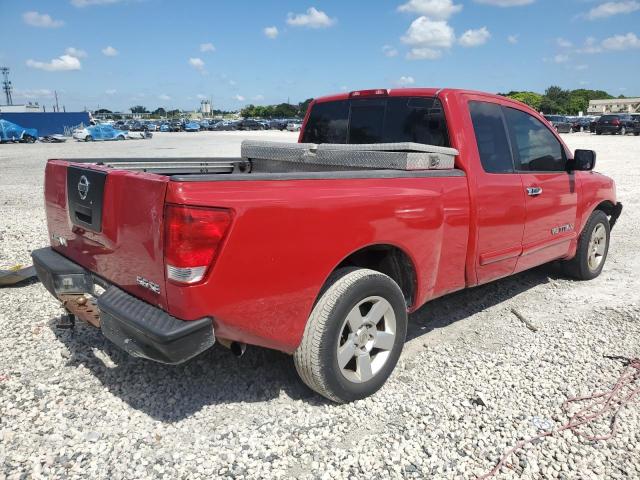 1N6BA06A45N556468 - 2005 NISSAN TITAN XE Қызыл фото 3