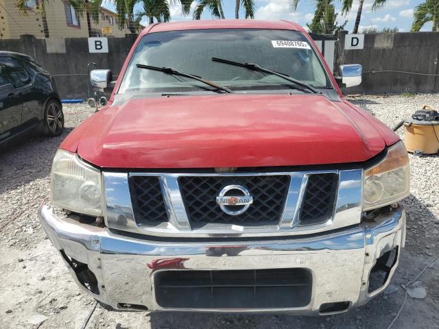1N6BA06A45N556468 - 2005 NISSAN TITAN XE Қызыл фото 5