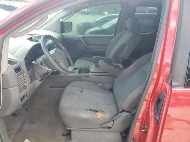 1N6BA06A45N556468 - 2005 NISSAN TITAN XE Қызыл фото 7