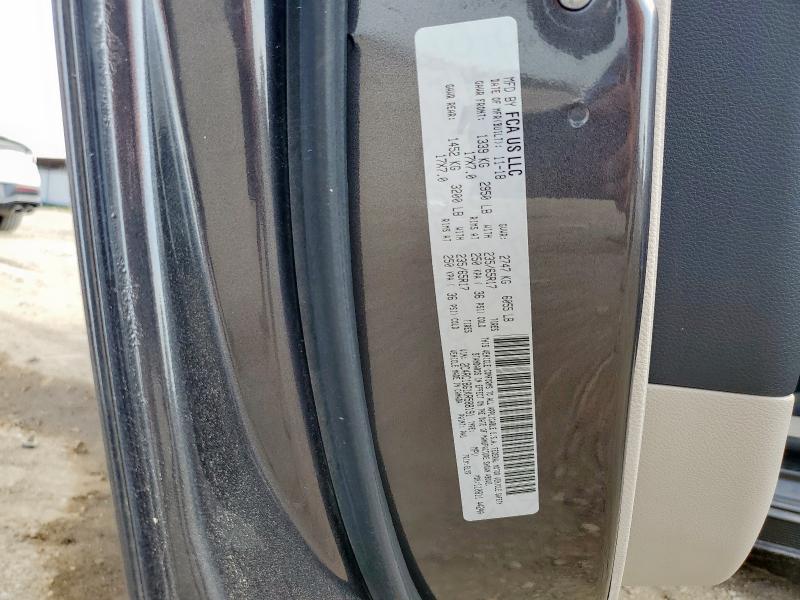 2C4RC1BG1KR588191 - 2019 CHRYSLER PACIFICA TOURING L Grau Foto 14