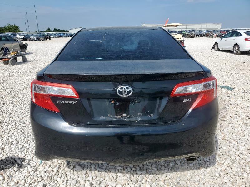 4T1BF1FK1CU170088 - 2012 TOYOTA CAMRY BASE BLACK photo 6