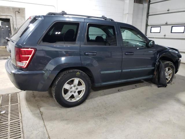 1J8GR48K07C689055 - 2007 JEEP GRAND CHER LAREDO BLUE photo 3