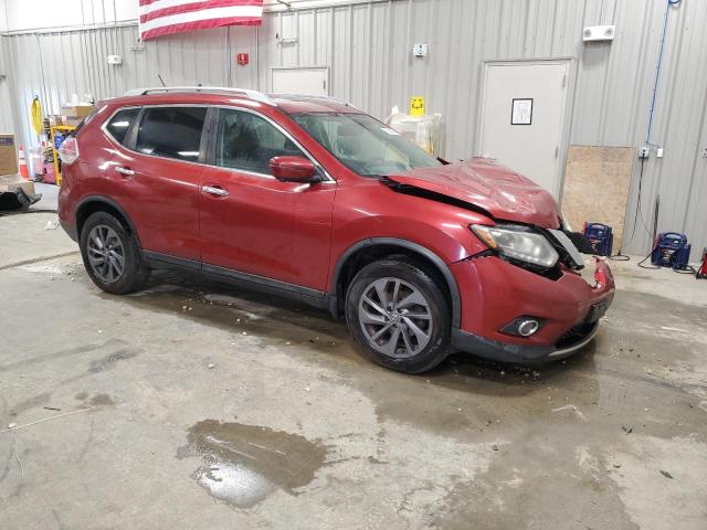 5N1AT2MV5GC800892 - 2016 NISSAN ROGUE S წითელი ფოტო 4