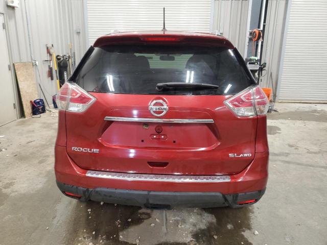 5N1AT2MV5GC800892 - 2016 NISSAN ROGUE S წითელი ფოტო 6