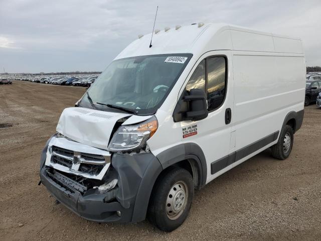 3C6TRVBGXJE106823 - 2018 RAM PROMASTER 1500 HIGH WHITE photo 2