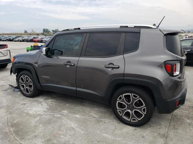 ZACCJADT7GPC82369 - 2016 JEEP RENEGADE LIMITED GRAY photo 2