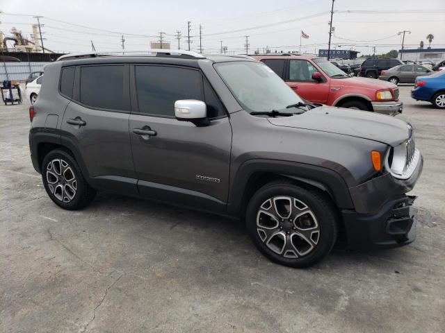 ZACCJADT7GPC82369 - 2016 JEEP RENEGADE LIMITED GRAY photo 4