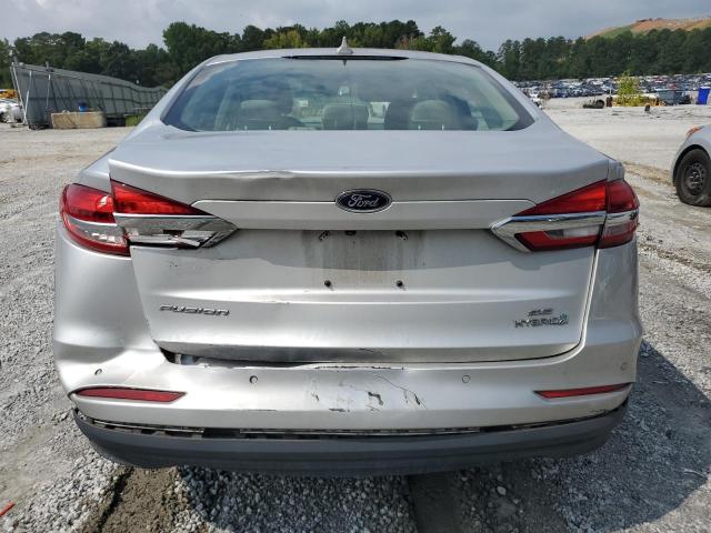 3FA6P0LU6KR188987 - 2019 FORD FUSION SE 银色 照片 6