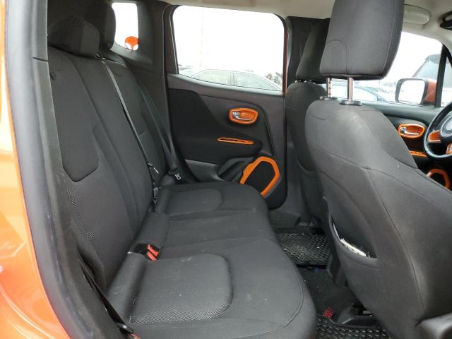 ZACCJBBT7GPE38001 - 2016 JEEP RENEGADE LATITUDE ORANGE photo 10