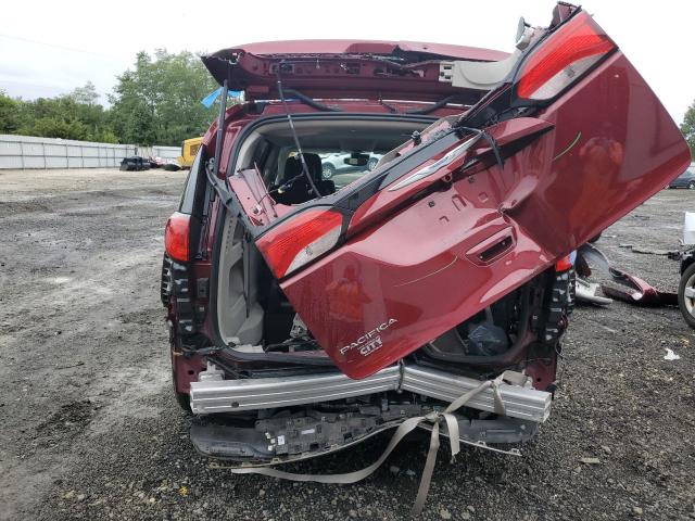 2C4RC1EG6JR121858 - 2018 CHRYSLER PACIFICA TOURING L PLUS BURGUNDY photo 6