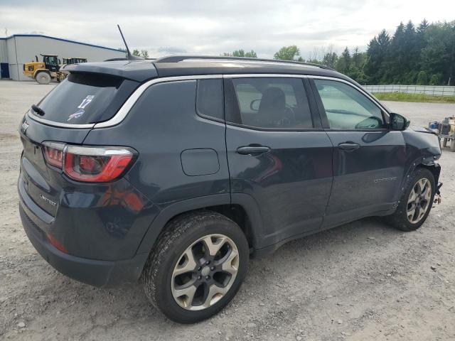 3C4NJDCB1JT201949 - 2018 JEEP COMPASS LIMITED BLUE photo 3