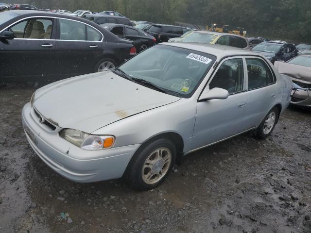 2T1BR12E2YC325070 - 2000 TOYOTA COROLLA VE SILVER photo 1