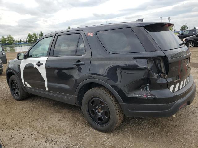 1FM5K8AR8KGA53885 - 2019 FORD EXPLORER POLICE INTERCEPTOR Czarny zdjęcie 2