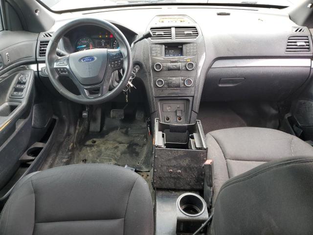 1FM5K8AR8KGA53885 - 2019 FORD EXPLORER POLICE INTERCEPTOR Czarny zdjęcie 8
