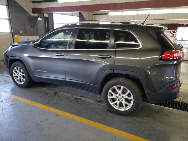 1C4PJMCS9EW246923 - 2014 JEEP CHEROKEE LATITUDE GRAY photo 2