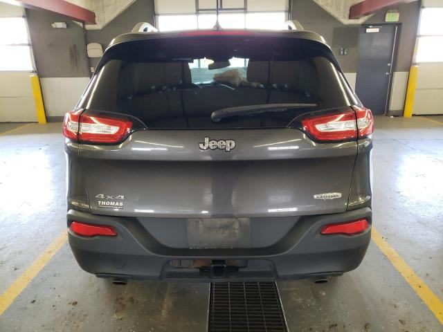 1C4PJMCS9EW246923 - 2014 JEEP CHEROKEE LATITUDE GRAY photo 6