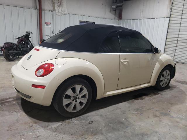 3VWPF31Y98M407811 - 2008 VOLKSWAGEN NEW BEETLE CONVERTIBLE S CREAM photo 3