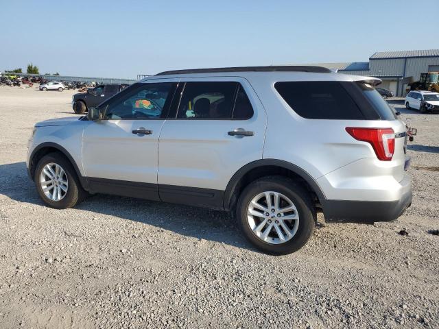 1FM5K8B81HGC78034 - 2017 FORD EXPLORER WHITE photo 2