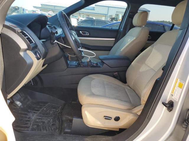 1FM5K8B81HGC78034 - 2017 FORD EXPLORER WHITE photo 7