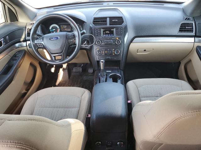 1FM5K8B81HGC78034 - 2017 FORD EXPLORER WHITE photo 8