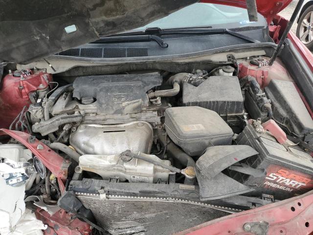 4T1BF1FK4DU683143 - 2013 TOYOTA CAMRY L RED photo 11