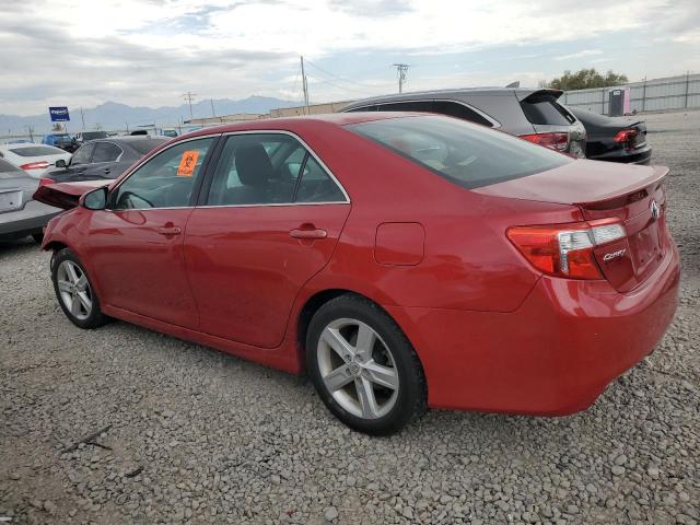 4T1BF1FK4DU683143 - 2013 TOYOTA CAMRY L RED photo 2