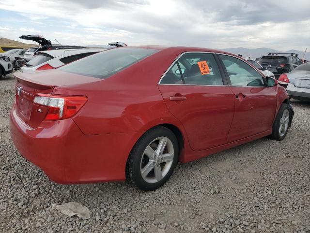 4T1BF1FK4DU683143 - 2013 TOYOTA CAMRY L RED photo 3