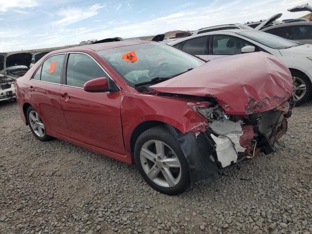 4T1BF1FK4DU683143 - 2013 TOYOTA CAMRY L RED photo 4