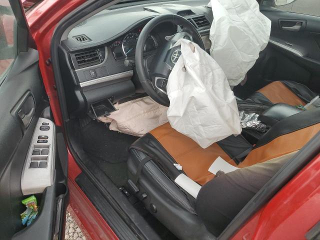 4T1BF1FK4DU683143 - 2013 TOYOTA CAMRY L RED photo 8
