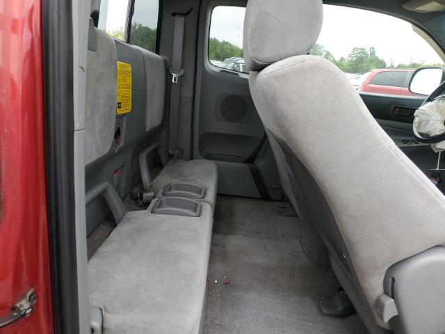 5TEUU42N08Z496029 - 2008 TOYOTA TACOMA ACCESS CAB RED photo 10