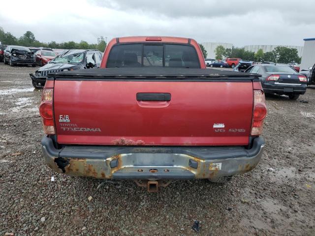 5TEUU42N08Z496029 - 2008 TOYOTA TACOMA ACCESS CAB RED photo 6