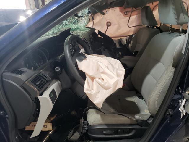 1HGCR2F7XGA136256 - 2016 HONDA ACCORD EX BLUE photo 7