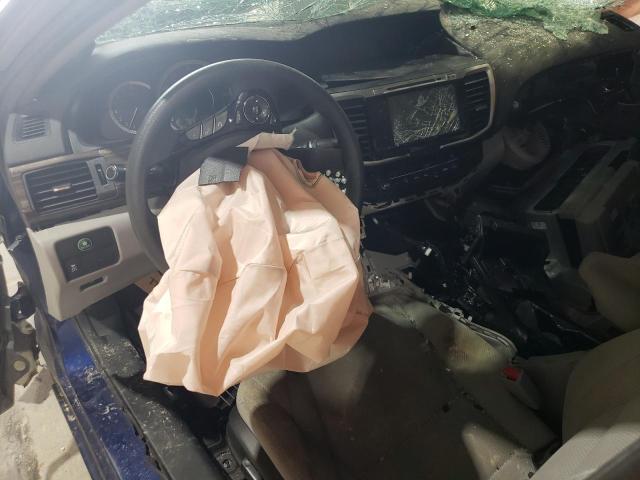 1HGCR2F7XGA136256 - 2016 HONDA ACCORD EX BLUE photo 8