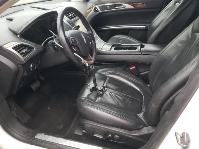 3LN6L2G90DR825376 - 2013 LINCOLN MKZ WHITE photo 7