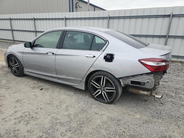 1HGCR2F61GA133396 - 2016 HONDA ACCORD SPORT GRAY photo 2