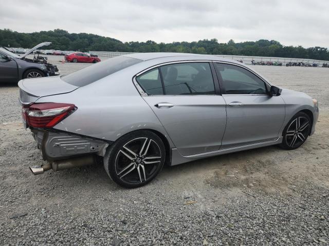 1HGCR2F61GA133396 - 2016 HONDA ACCORD SPORT GRAY photo 3