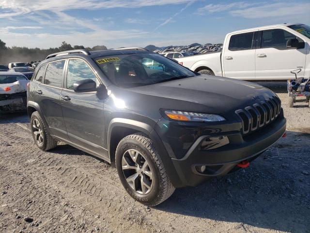 1C4PJMBS3HW659197 - 2017 JEEP CHEROKEE TRAILHAWK GRAY photo 4
