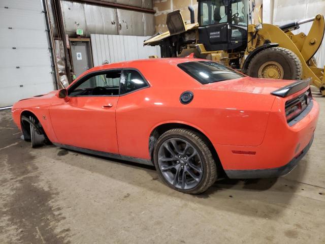 2C3CDZFJ4NH253724 - 2022 DODGE CHALLENGER R/T SCAT PACK ORANGE photo 2