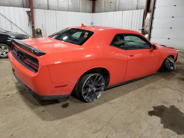 2C3CDZFJ4NH253724 - 2022 DODGE CHALLENGER R/T SCAT PACK ORANGE photo 3