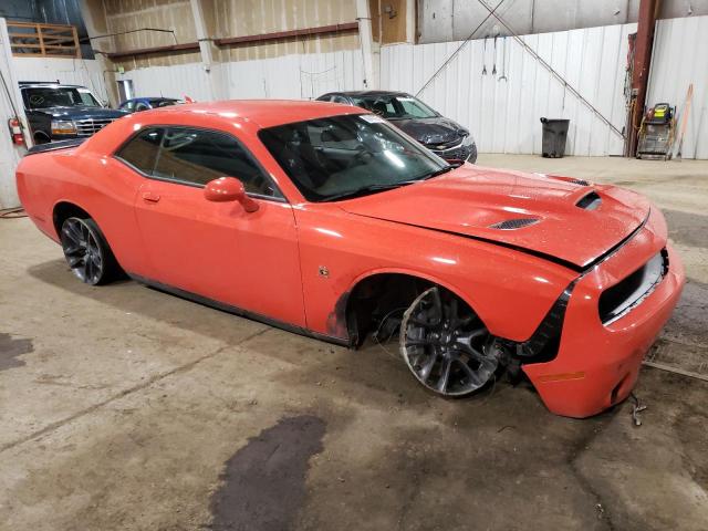 2C3CDZFJ4NH253724 - 2022 DODGE CHALLENGER R/T SCAT PACK ORANGE photo 4