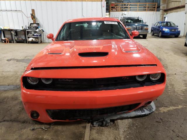 2C3CDZFJ4NH253724 - 2022 DODGE CHALLENGER R/T SCAT PACK ORANGE photo 5